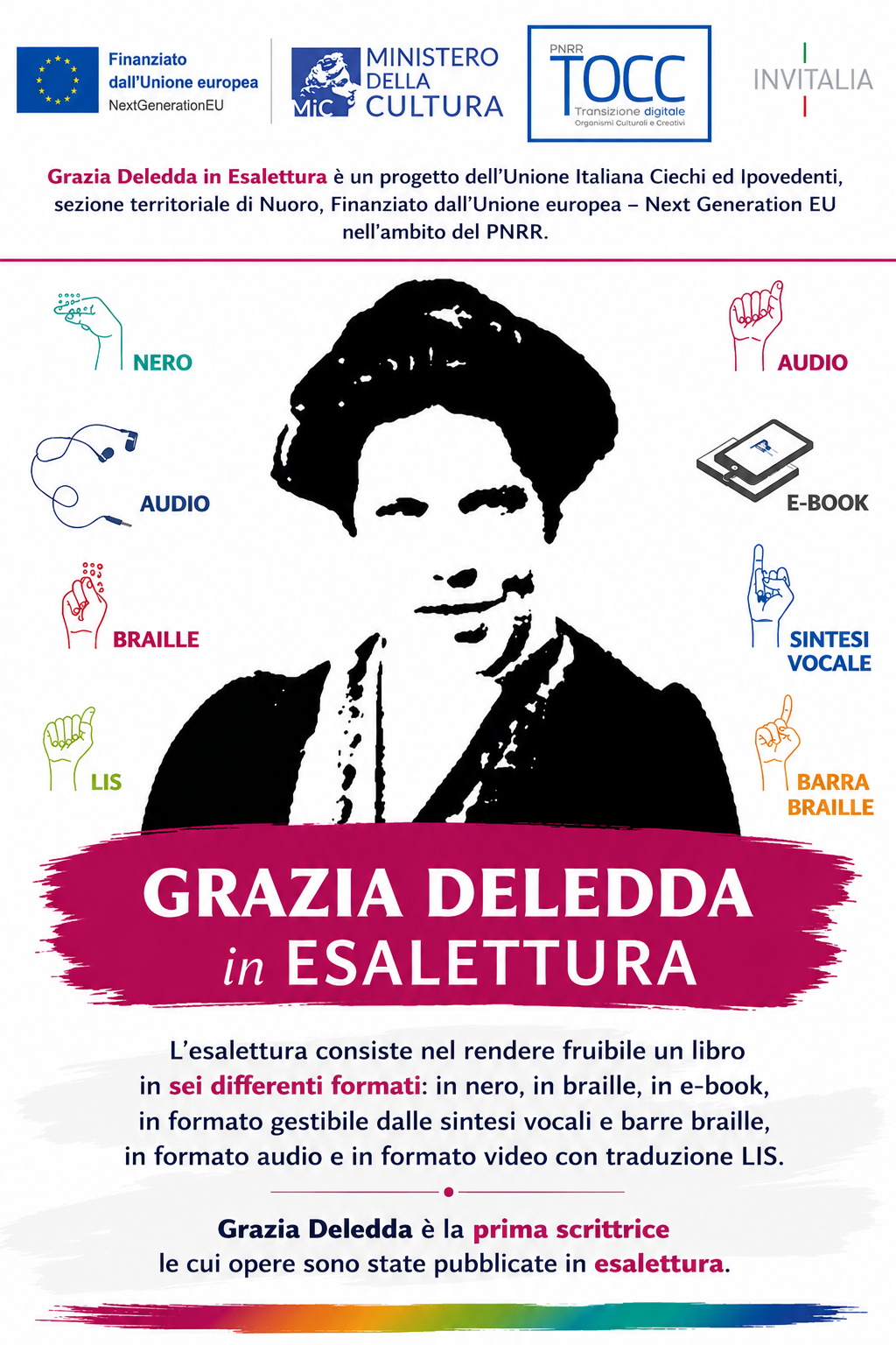 Grazia Deledda in EsaLettura - visita il sito del progetto